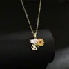 Nuevo Collar de Snoopy de Venta Caliente Transfronterizo para Mujer, Cadena para Clavícula de Moda Versátil de Dibujos Animados para Uso Diario, Personalidad DIY