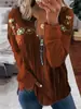 Comercio Exterior Transfronterizo 2023 Otoño Nuevo Amazon wishSudadera con Cremallera Media y Mangas Largas Estampada en 3D para Mujer