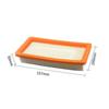 Compatible con los accesorios de núcleo de filtro plano para aspiradoras Karcher DS5500/5600/5800/6000.