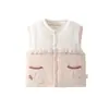 Chalecoacolchado para Bebé Estilo Otoño/Invierno Chaleco Patchwork de Encaje para Bebé Clase A Chaleco Cálido para Recién Nacidos Ropa para Niños Anyang