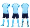 Conjunto de Uniforme de Futebol Profissional com Estampa, Tecido Respirável e de Secagem Rápida, Estampa Clara de Números e Textos, Essencial para Partidas e Treinamentos de Equipe