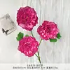 3 Flores de Peonía Artificiales, Flores Falsas, Flores Hechas a Mano para Bodas, Flores Artificiales de Seda para Decoración de Escenarios de Boda y Arreglos de Piso
