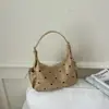 Bolso de lunares de moda ins para mujer 2026 nuevo bolso de mano versátil bolso de hombro para ir al trabajo bolso casual de moda para mujer
