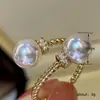 Explosión transfronteriza moda femenina anillo abierto de perlas entorchadas ajustable moda clásico esencial