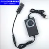Controlador de Velocidad de Ventilador de Gabinete de Computadora 220V a CC 12V 2A Fuente de Alimentación Ajustable Pequeña 4P Ventilador PWM Control de Temperatura Uno a Cinco