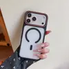 Funda Magnética Semitransparente para iPhone 18 Pro Max Apple 17 Mate con Sensación de Piel Cubierta Protectora Transfronteriza