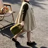 Conjunto de Vestido para Niñas de Primavera y Otoño Bebé Elegante Personalidad Infantil Marca de Moda Capa Base Floral Volantes Vestido Chaleco de Princesa