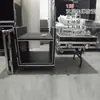 Caja de Vuelo para Chasis de Amplificador de Potencia de 16U Gabinete Estante para Mezcladora de 8U6U12U Caja de Almacenamiento de Audio