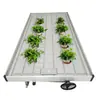 Irrigação por maré cama de mudas móvel base agrícola plantio em larga escala cultivo de mudas cama de mudas móvel acionada por manivela