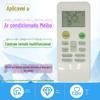 Aplicável ao controle remoto universal de ar condicionado Meibo GYKQ-34 YKR-H/512 YKR-H112 KKG11A-1, etc.