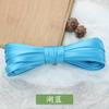 Tira de Dobladillo Hengmeihe Cheongsam Tela de Satén 0.85cm Monocromática 60% de Descuento Tira de Ribete Seda Simulada Sin Planchado Accesorios para Mujer
