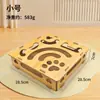 Brinquedo para Gatos Gadget de Autoentretenimento para Animais de Estimação, Labirinto Quebra-Cabeça para Gatos com Baixo Derramamento de Areia, Arranhador para Gatos, Bola com Sino Teaser para Gatos