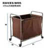 Carrito de lino para habitación de hotel, carrito de lino silencioso engrosado, carrito de trabajo para hotel, carrito de ropa para lavandería de alojamiento