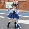 Fantasia Judy para Meninas, Vestido de Outono e Inverno, Cosplay de Aniversário da Policial Coelho Zootopia, Vestido Princesa com Forro de Lã