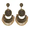 Comercio Transfronterizo Europeo y Americano Estilo Étnico Bohemio Pendientes Huecos Tallados Retro para Mujer Mayorista de Joyería Amazon Dubái