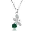 Collar Cruzado Europeo y Americano de Plata de Ley S925 con Doce Piedras de Nacimiento, Versátil Colgante de Libélula para Mujer, Cadena de Clavícula con Colgante de Mariposa de Amazon