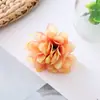 Diseño original nueva cabeza de flor de peonía gasa hecha a mano flor tridimensional hogar boda decoración de boda