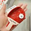 Livrinho Vermelho Novo Estilo Raquete de Tênis de Mesa Clipe Estilo Esportivo Clipe Tubarão Grampo de Cabelo Fofo Clipe de Badminton Acessórios de Cabelo