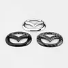 Adecuado para Mazda Axela Atenza Cx4 Cx5 Cubierta Decorativa Adhesiva para Emblema de Volante Modificado