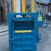 Prensa Hidráulica Vertical de Aço Reforçado de 10 Toneladas, Prensa para Caixas de Papelão Usadas e Sacos Tecidos, Compactador de Pequena Tonelagem