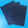 Bolsas selladas de plástico negras y rojas, bolsas de PE opacas negras autosellables, bolsas de plástico de colores, protección de privacidad, sellado a prueba de luz