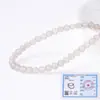 Ágata Gris Natural Grado A Accesorios de Joyería para Pulseras DIY Materiales para Cuentas Hechos a Mano Semiacabados Cuentas Sueltas Al por Mayor del Fabricante