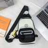 Meninos 'Crossbody Bag estilo coreano bonito saco peito das crianças moda moda cool meninos e meninas grande capacidade saco de lona