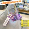 Nuevo Llavero de Taza de Té con Leche de Frutas y Verduras Relleno de Aceite Lindo Colgante Pequeño de Arena Movediza Líquida Accesorios de Aguacate Regalo Venta al por Mayor
