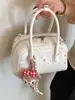 Bolsa Boston estilosa de alta qualidade, novo modelo 2026, bolsa transversal versátil e moderna, bolsa tote pequena para o dia a dia, bolsa tipo travesseiro