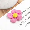 Accesorios para mujer estilo bosque, prendedores de abrigo sencillos, broches para cárdigan, flores de tela de cinco pétalos estilo coreano, accesorios semiacabados