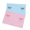 Tarjetas de Felicitación Pre-hechas Rosa Azul Lazo Plegada Tarjeta Pequeña Caja de Regalo Tarjeta de Felicitación Pequeña Tarjeta de Mensaje de Bendición Tarjeta de Mensaje de Agradecimiento