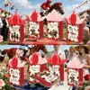 Bs083 Comercio Exterior Caballo Rosa Campeón de Carreras de Caballos Trofeo Fiesta Navideña Recuerdo Regalo Bolsa de Papel de Mano Papel Decorativo