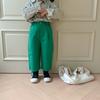 Pantalones para Niños 2026 Estilo Otoño Niños y Niñas Estilo Coreano Color Sólido Casual Rectos Pantalones Largos Sueltos de Pierna Ancha para Niños Multicolor
