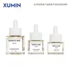 Botella de vidrio cosmético XUMIN 15ml botella dispensadora de sérum 20ml botella para líquido de cuidado de la piel 30ml botella vacía con gotero