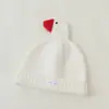 Bonito Patito Sombrero de Punto para Niños Otoño Invierno Bebé Cálido Sombrero de Lana Cortavientos Protección para Orejas Sombrero Unisex Moderno