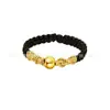Anillo de Oro Puro 999 para Mujer, Estilo Nuevo, Anillo Trenzado de Cuerda Tejida Hecho a Mano, 24K, Venta al por Mayor para Regalos