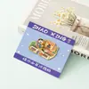 Ímã de Geladeira de Shaoxing Baicaoyuan Livraria Sanwei Shenyuan Barco Wupeng Turismo Cultural Criativo Guochao Lembrança Adesivo Magnético Decorativo