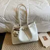 Bolsa de Hombro Retro de Gran Capacidad Suede de Alta Gama para Viajes Cotidianos Estilo Coreano Moda de Nicho Bolso Tote