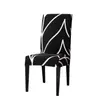 Nueva funda de silla para el hogar antiincrustaciones funda de silla de hotel funda de silla de comedor funda de silla elástica de una pieza funda de asiento de computadora de oficina