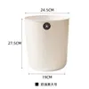 Nuevo bote de basura para sala de estar 2026, diseño moderno y minimalista, adecuado para el hogar, cocina, baño, inodoro, dormitorio, dormitorio estudiantil y oficina