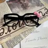 Gafas de subcultura Hello Kitty con lazo, montura redonda o cuadrada estilo ins, estampado de leopardo, lentes lisos, hacen que la cara se vea más pequeña y linda