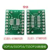 Placa Adaptadora Sop Patch para Teste de Imersão Placa de Circuito Impresso Sop8/10/14/16/20/24/28/56 Placa Universal