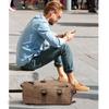 Comercio Exterior Nueva Bolsa de Lona Mochila para Laptop para Hombre de Moda Simple Deportes al Aire Libre Mochila de Moda Coreana-Japonesa