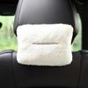 [Flor Flor] Caja de Pañuelos para Coche de Niña Caja de Papel para Coche Colgante Creativa Linda Suministros de Decoración Interior para Coche