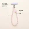 Chaveiro de Pedra de Cristal Natural Runya, Pingente de Celular Anti-Perda, Cordão Chaveiro Desmagnetizador de Cascalho Atacado