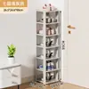 Zapatero sencillo para almacenamiento en la entrada del hogar, nuevo modelo de zapatero para uso interior, estante estrecho multicapa que ahorra espacio