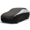 Especial para chaqueta de coche de combinación de colores transfronteriza cubierta de coche bicolor cubierta de coche negro azul cubierta de coche impermeable cubierta de coche de combinación de colores