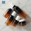 Frasco de Vidro com Cabeça de Bomba, Conjunto de Potes de Vidro, Conjunto de Produtos para Skincare, Frasco para Creme, Produto para Skincare Líquido Essencial
