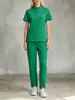 Uniforme de Enfermería de Manga Corta Más Vendido en Aliexpress, Ropa de Trabajo de Alta Gama para Enfermeras de Maternidad, Conjunto de Dos Piezas de Uniforme de Doctor Wuhan Nianqing