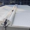 Canopy eléctrico de aleación de aluminio, solárium, aislamiento térmico, parasol, persiana enrollable metálica con control remoto, protección solar, techo de patio